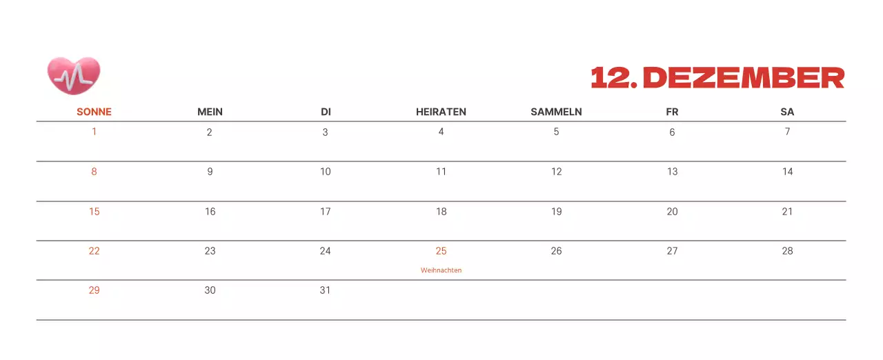 Ein festliches Krankenhaus mit Illustrationen zum Thema Gesundheit und Familie und farbenfrohen Akzenten