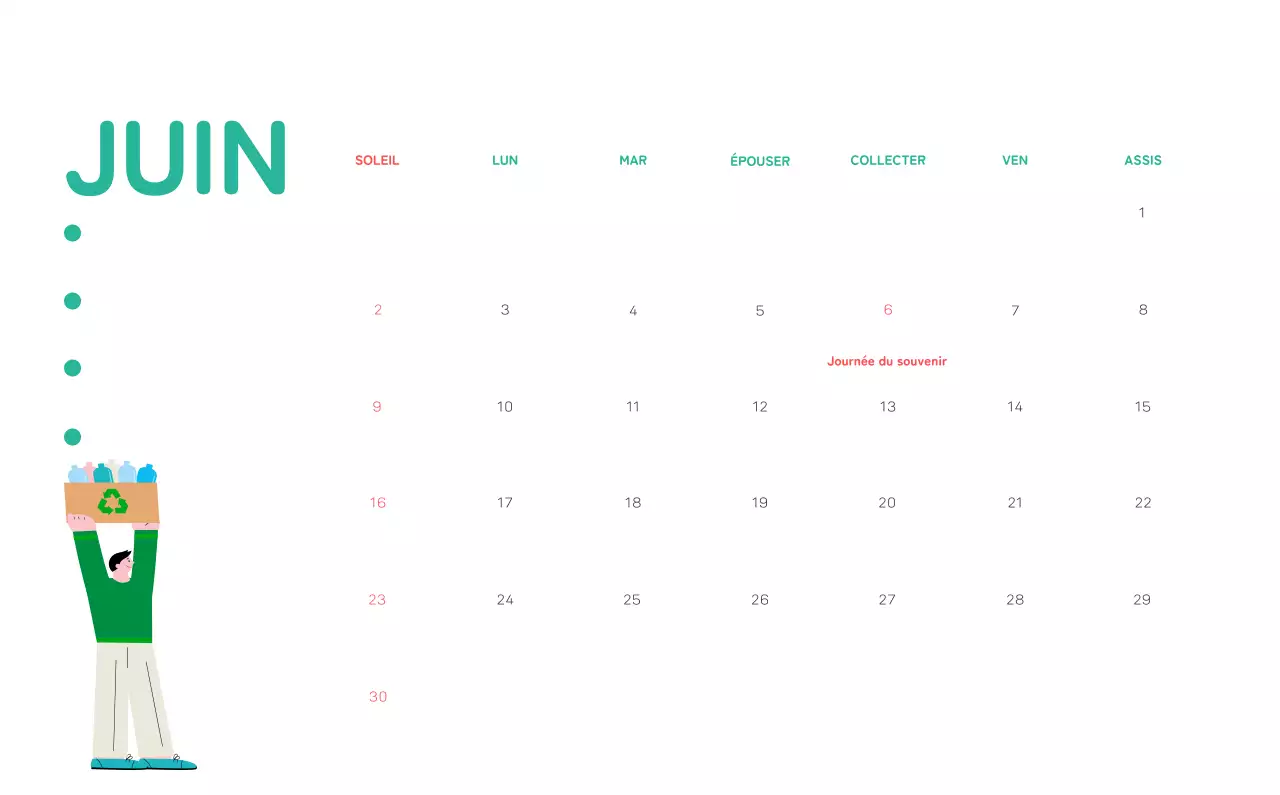 Célébration des fêtes de fin d'année avec des illustrations colorées de l'homme et de la planète.