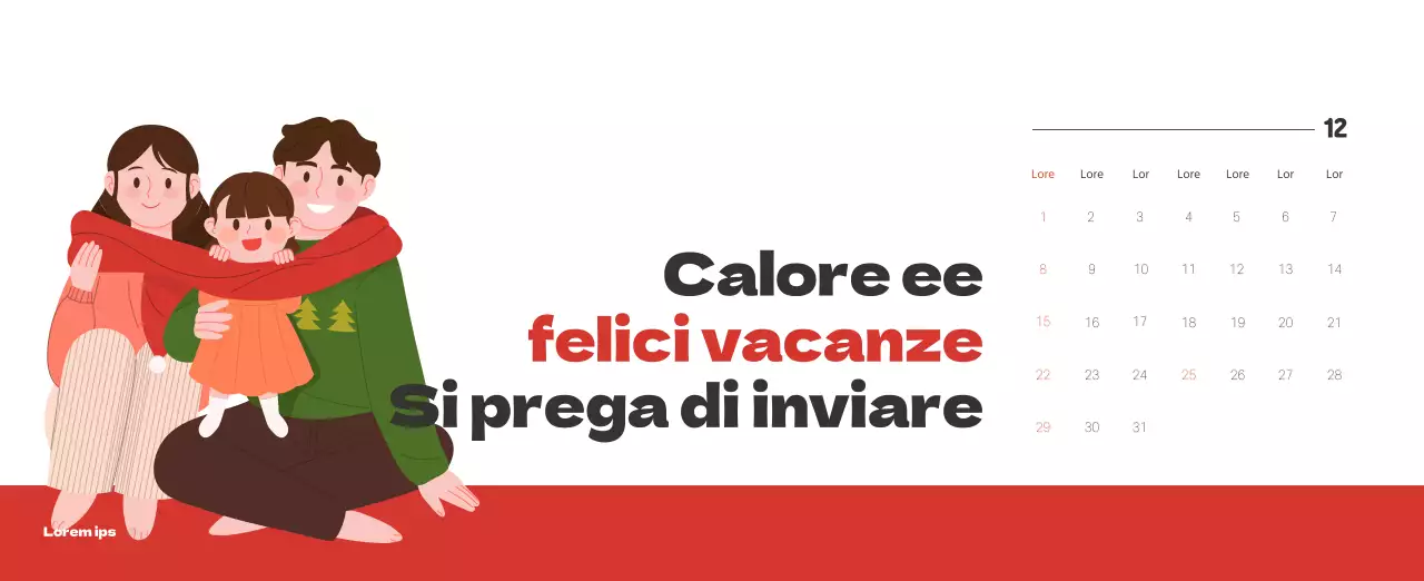 Un ospedale festivo con illustrazioni a tema salute e famiglia e accenti colorati