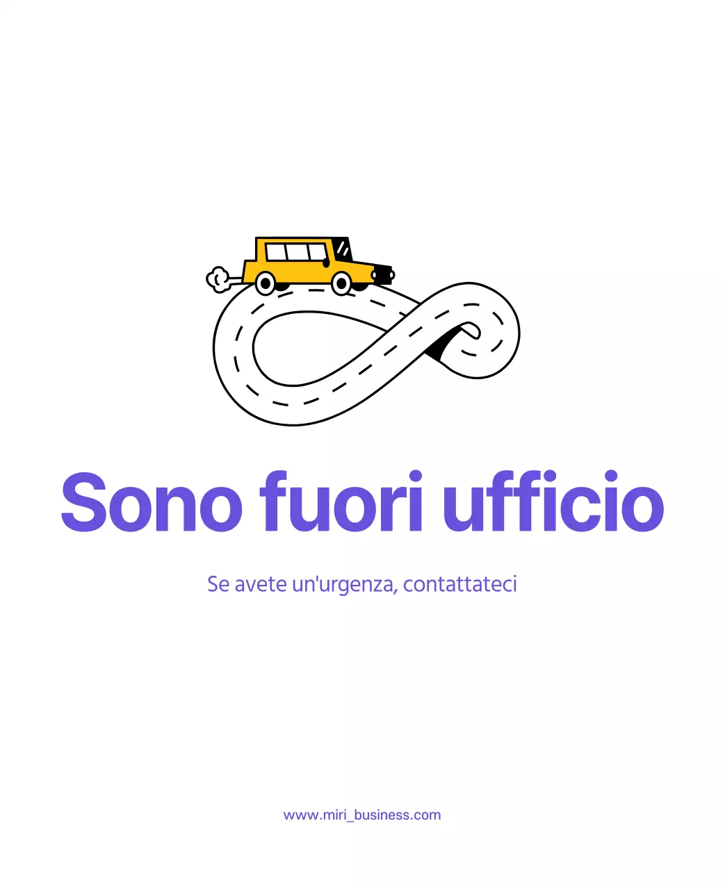 Illustrazione di linee pulite su sfondo viola