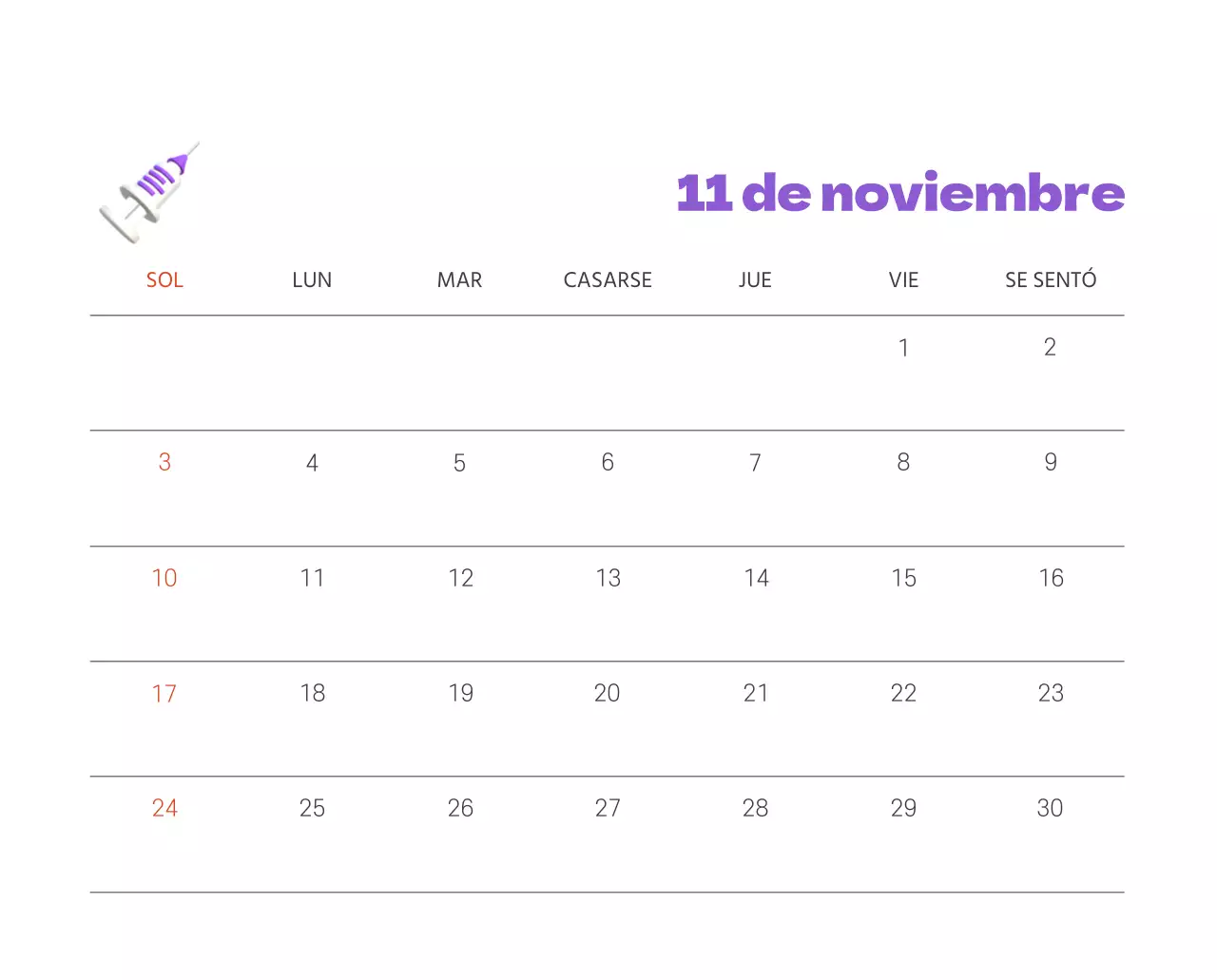 Un hospital festivo con ilustraciones de temática sanitaria y familiar y acentos de color