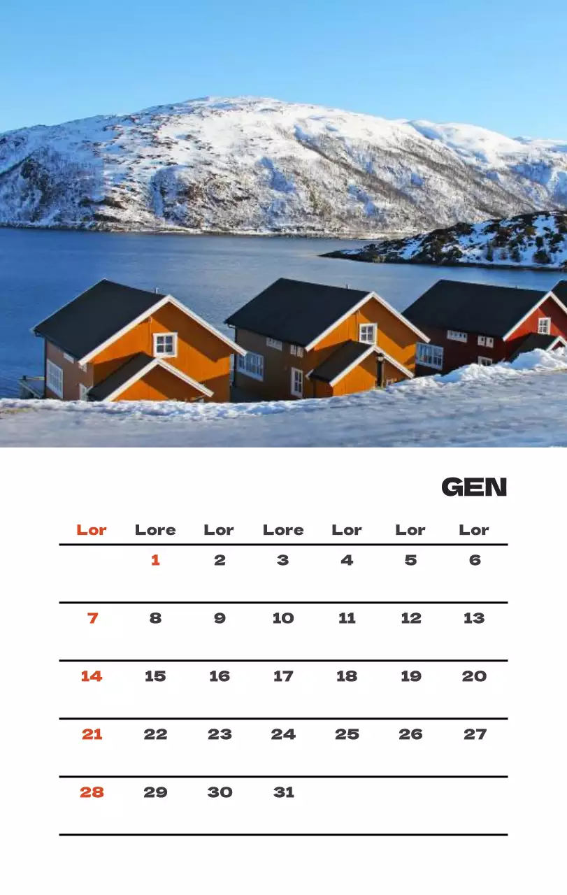 Agenzia di viaggi che celebra le festività con fotografie di viaggio stagionali e un layout di testo pulito e in grassetto.