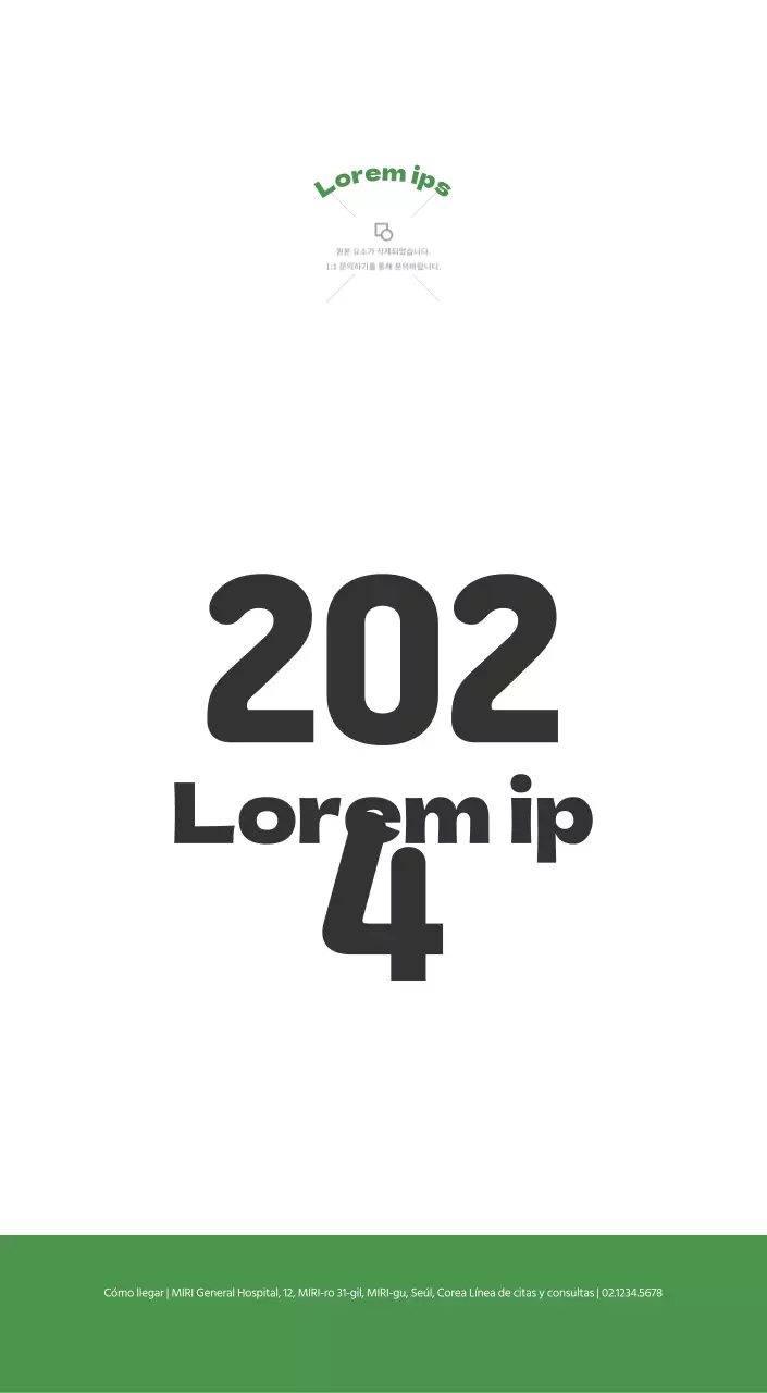 Un hospital festivo con ilustraciones de temática sanitaria y familiar y acentos de color