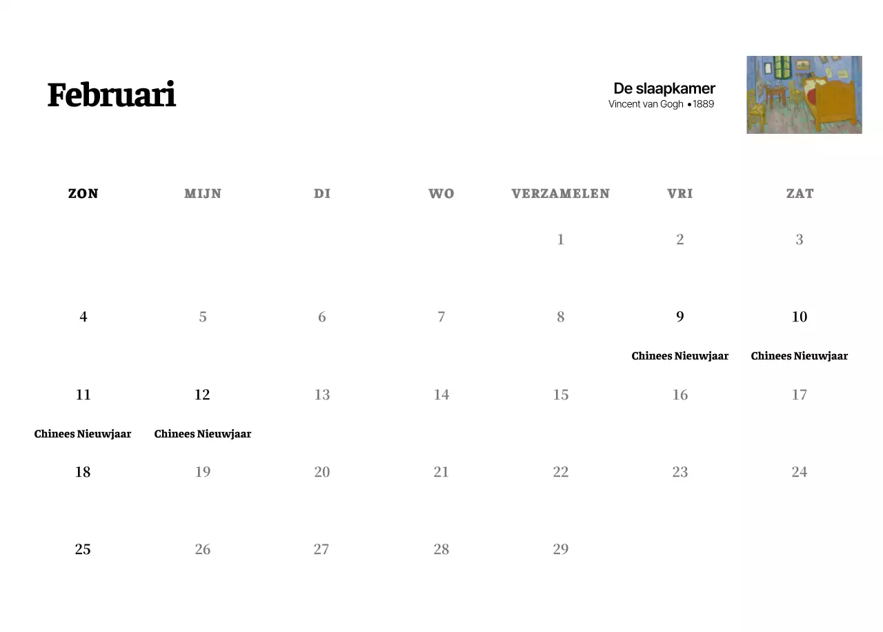 Een eenvoudig, klassiek meesterwerk in zwart en grijs