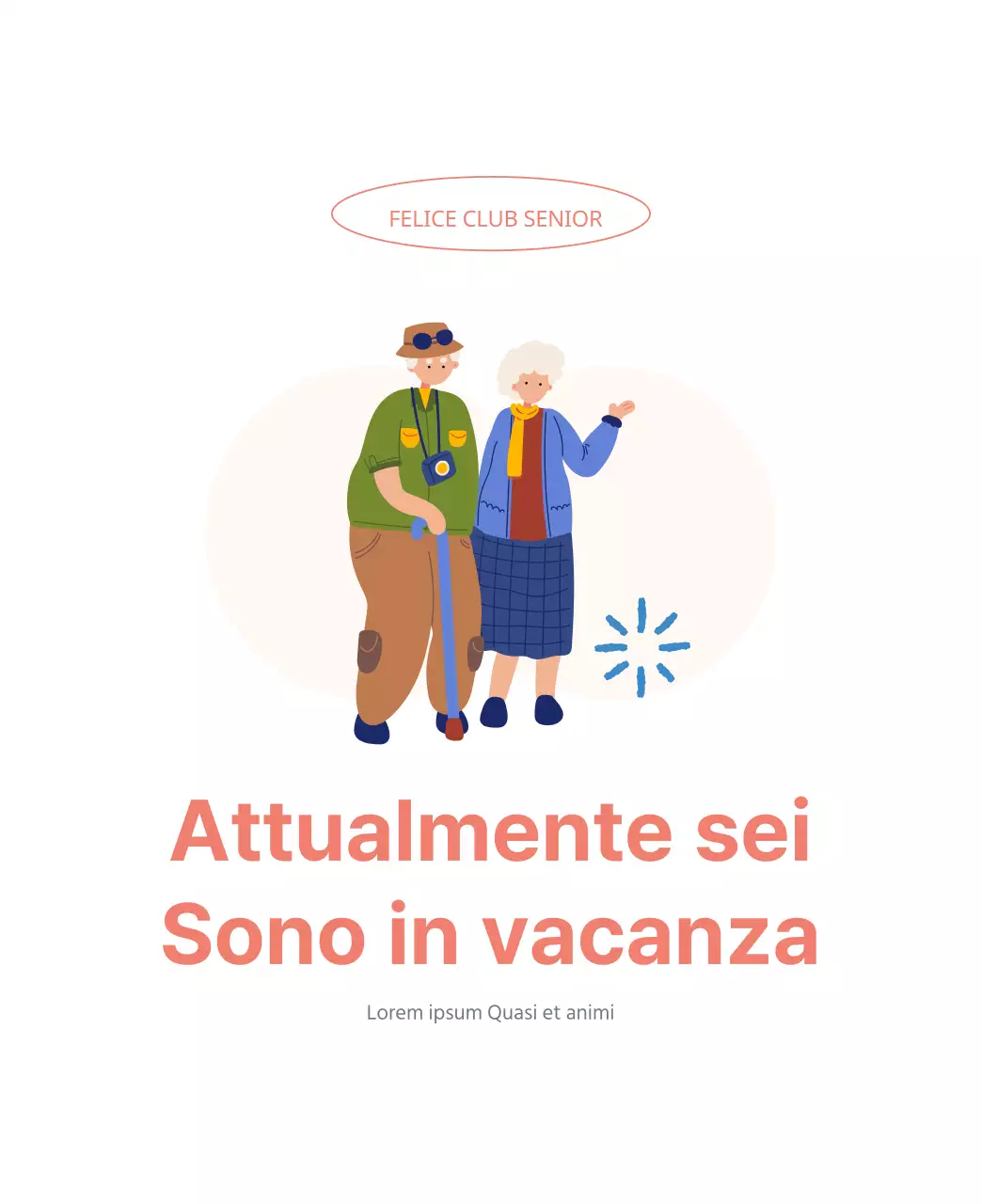 Calendario di lavoro con splendide illustrazioni