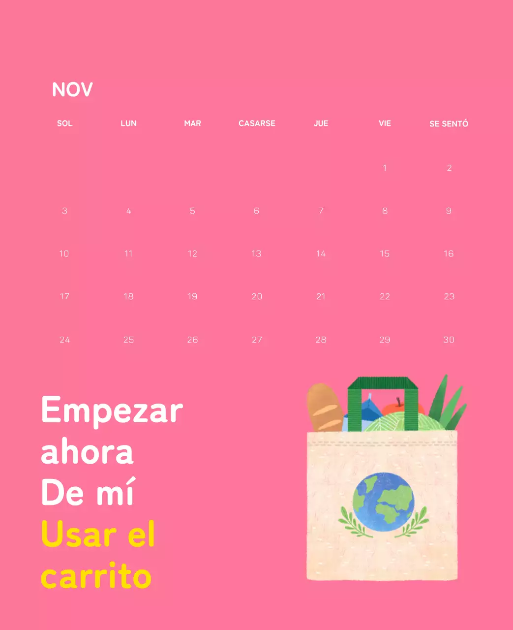 Una fundación social que celebra las fiestas con coloridas ilustraciones de personas y el planeta.