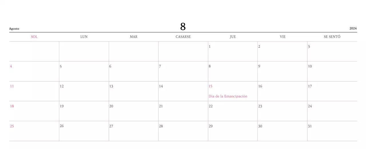 Colores cálidosIglesias con simpáticas ilustraciones