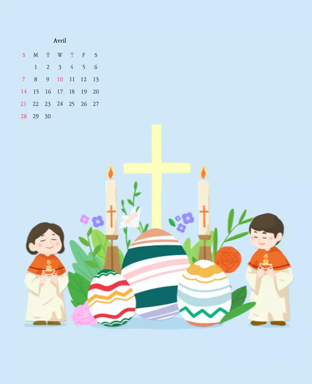 Des églises aux couleurs chaudes et des illustrations mignonnes