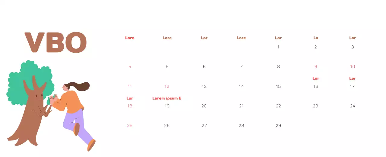 Vier de feestdagen met kleurrijke illustraties van mensen en de planeet.