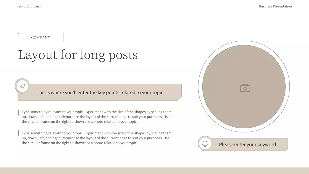 Beige Modern Business Presentation