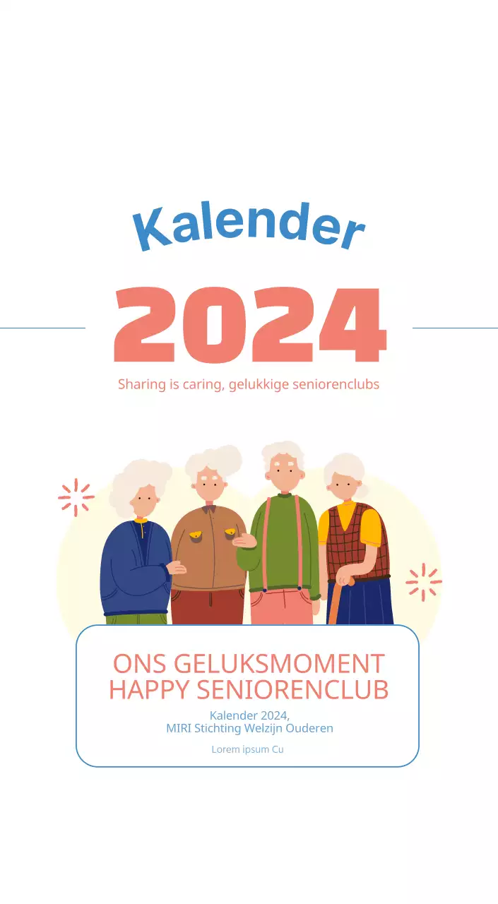 Werkkalender met prachtige illustraties