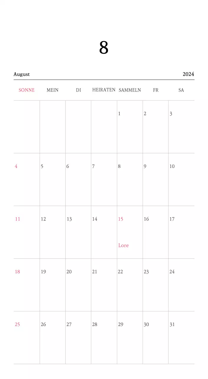 Kirchen mit niedlichen Illustrationen in warmen Farben