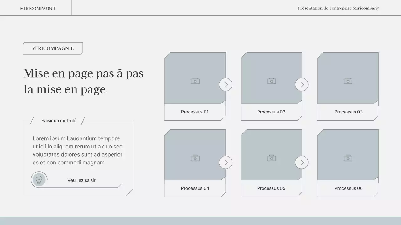 Un rapport d'activité simple et émotionnel en bleu clair et blanc