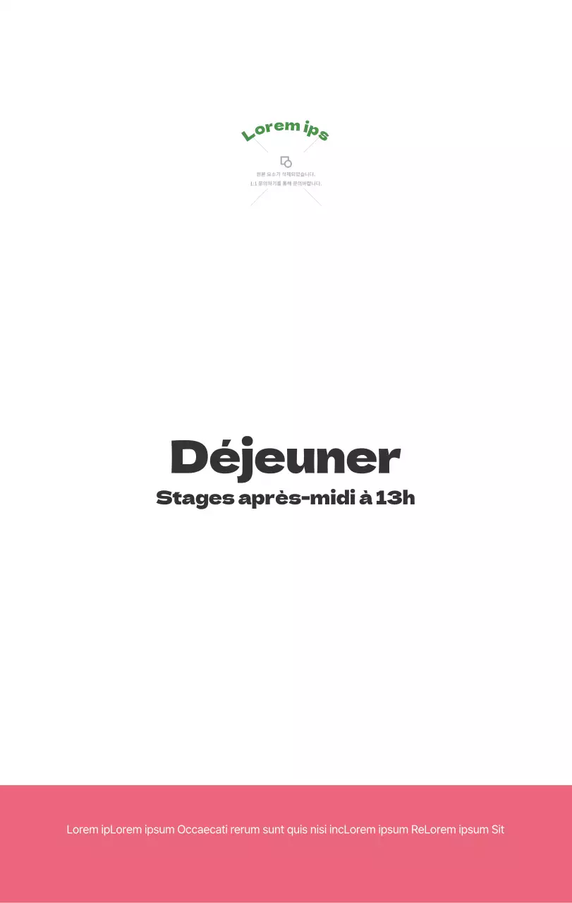 Un hôpital festif avec des illustrations sur le thème de la santé et de la famille et des accents colorés.