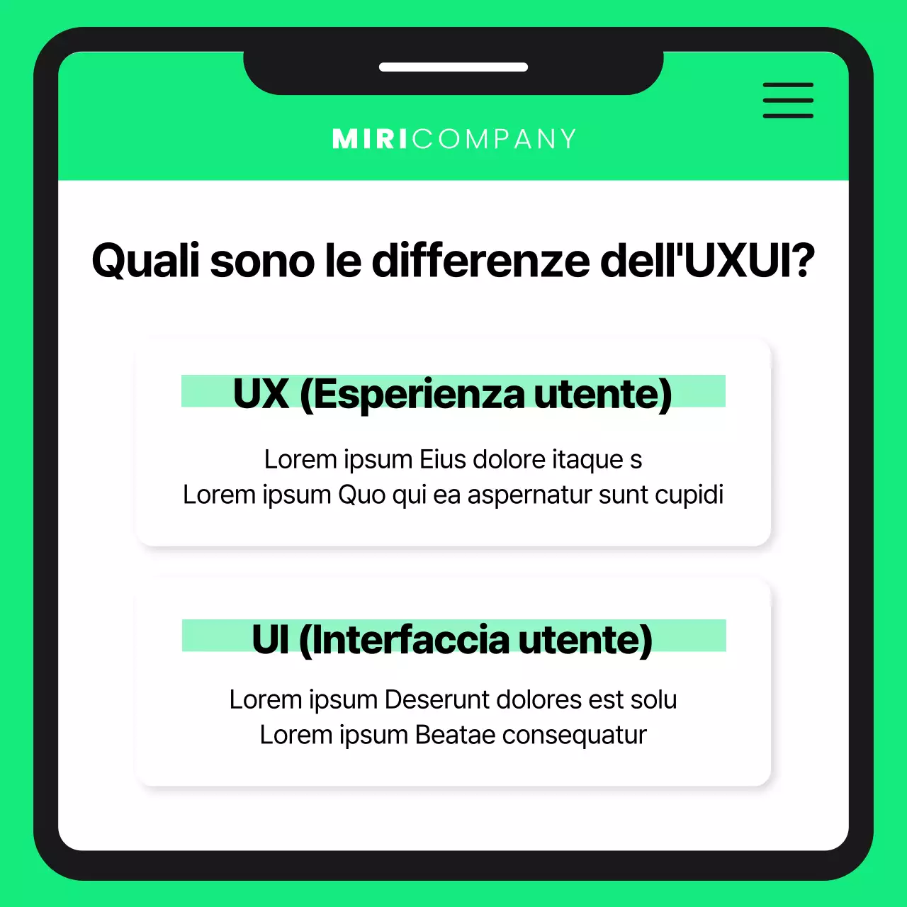 Assunzione di un designer carino in viola e chartreuse