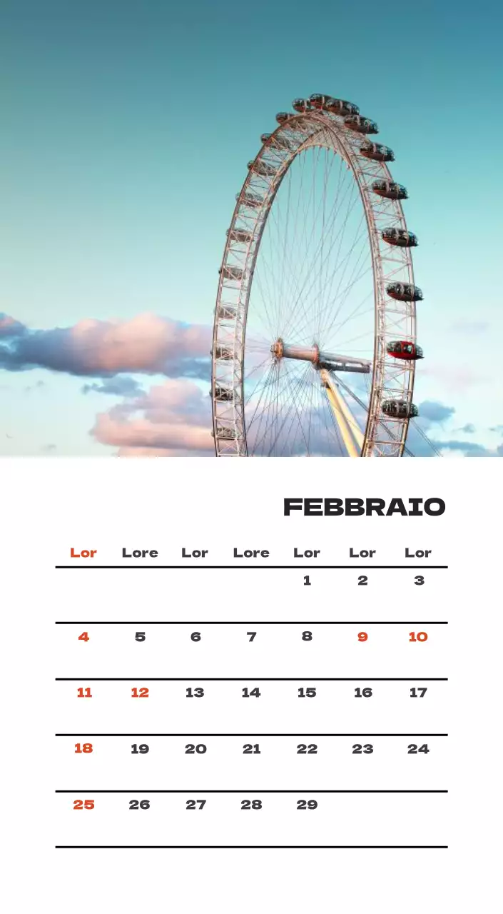 Agenzia di viaggi che celebra le festività con fotografie di viaggio stagionali e un layout di testo pulito e in grassetto.