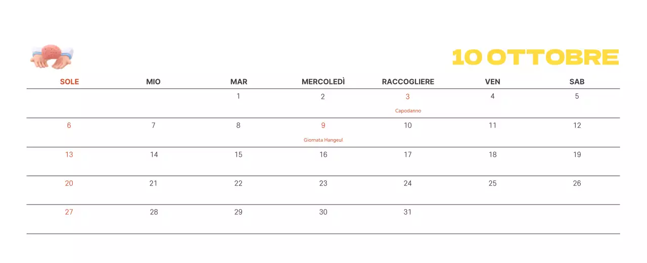 Un ospedale festivo con illustrazioni a tema salute e famiglia e accenti colorati