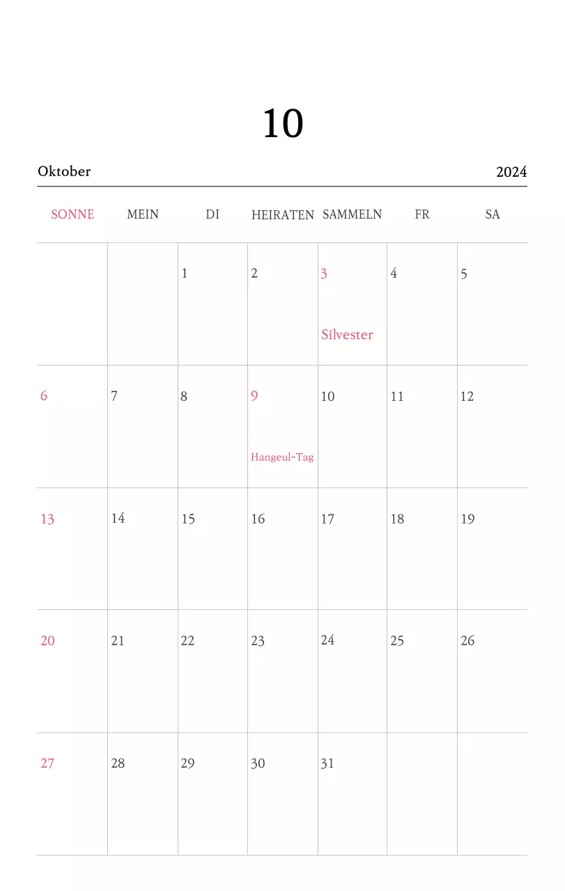 Kirchen mit niedlichen Illustrationen in warmen Farben