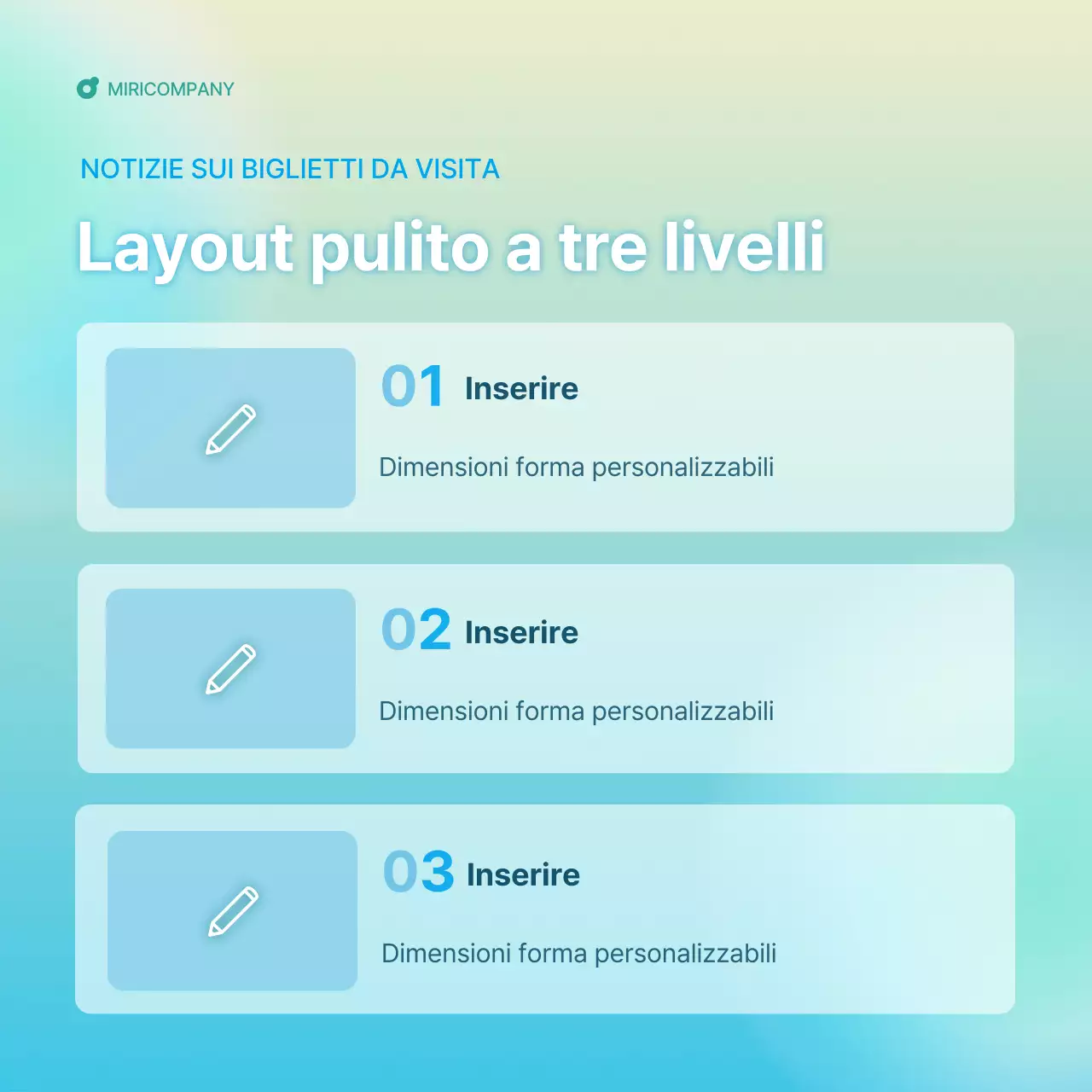 Una semplice guida alla newsletter aziendale in azzurro e menta