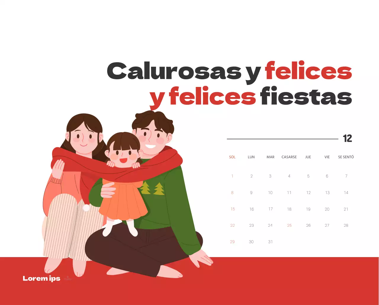 Un hospital festivo con ilustraciones de temática sanitaria y familiar y acentos de color