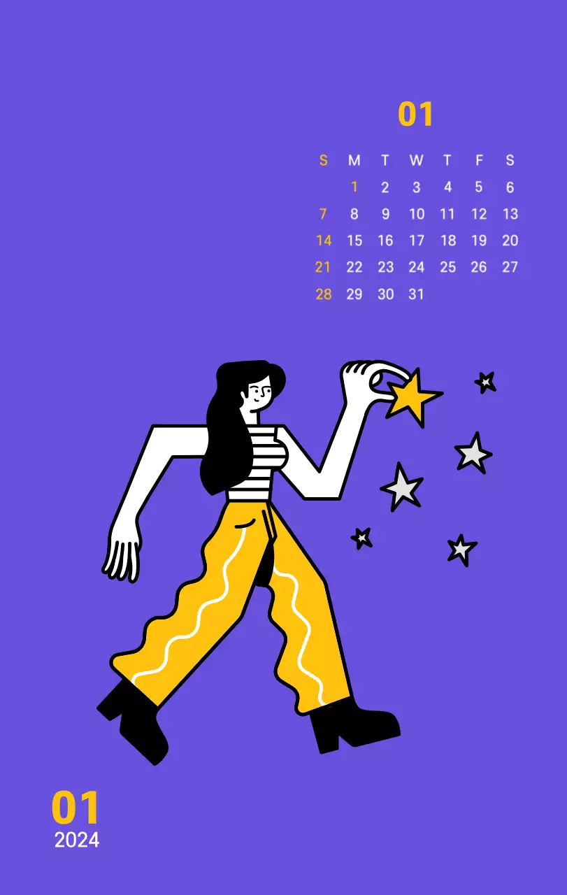 Zuivere lijnillustratie op paarse achtergrond