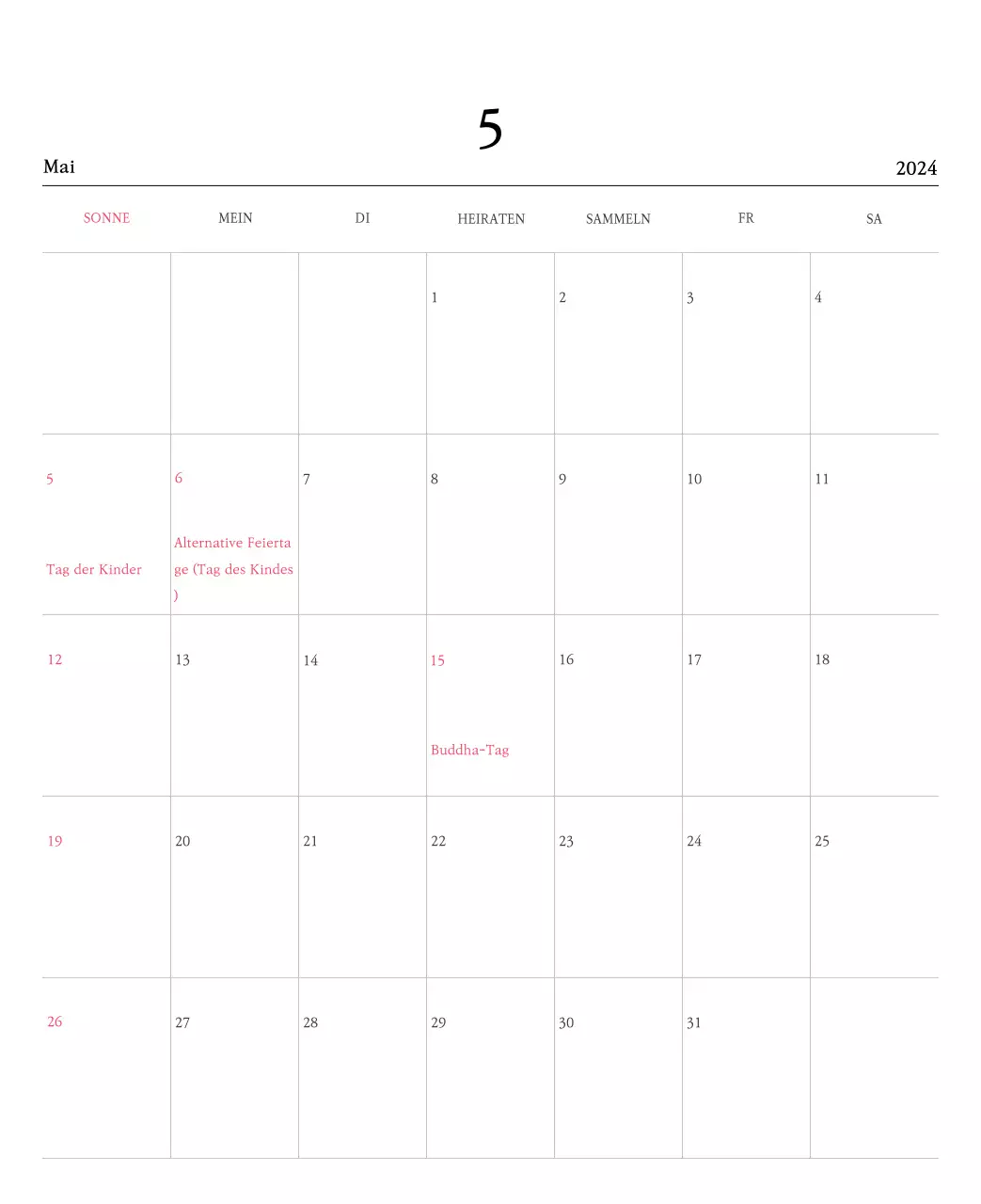 Warme FarbenKirchen mit niedlichen Illustrationen