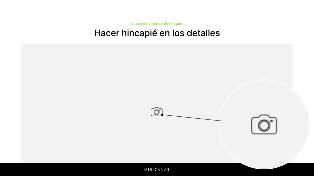 Un sencillo informe en blanco y chartreuse para presentar un proyecto