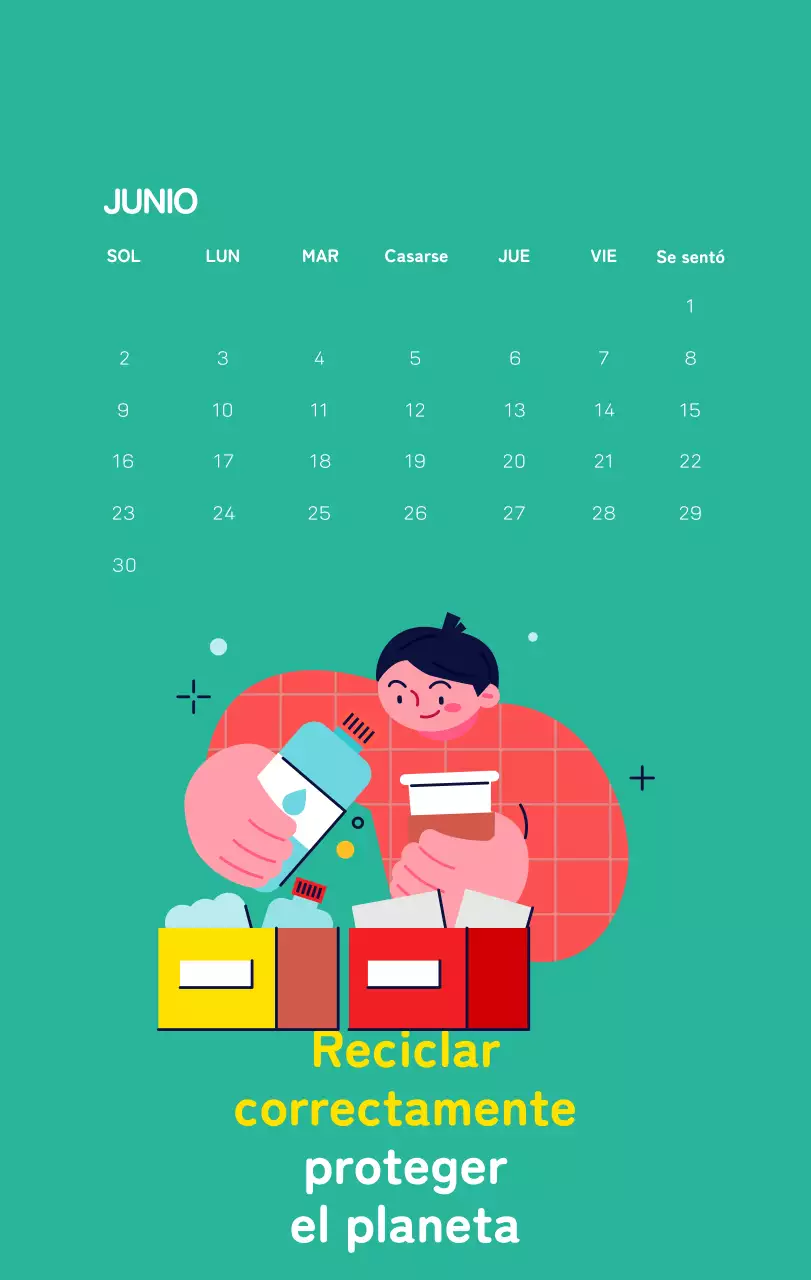 Celebra las fiestas navideñas con coloridas ilustraciones sobre las personas y el planeta.