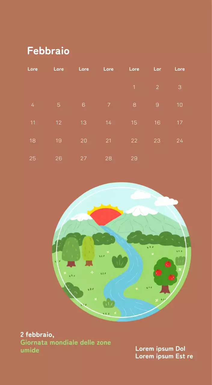 Celebrazione delle festività natalizie con illustrazioni colorate di persone e del pianeta.