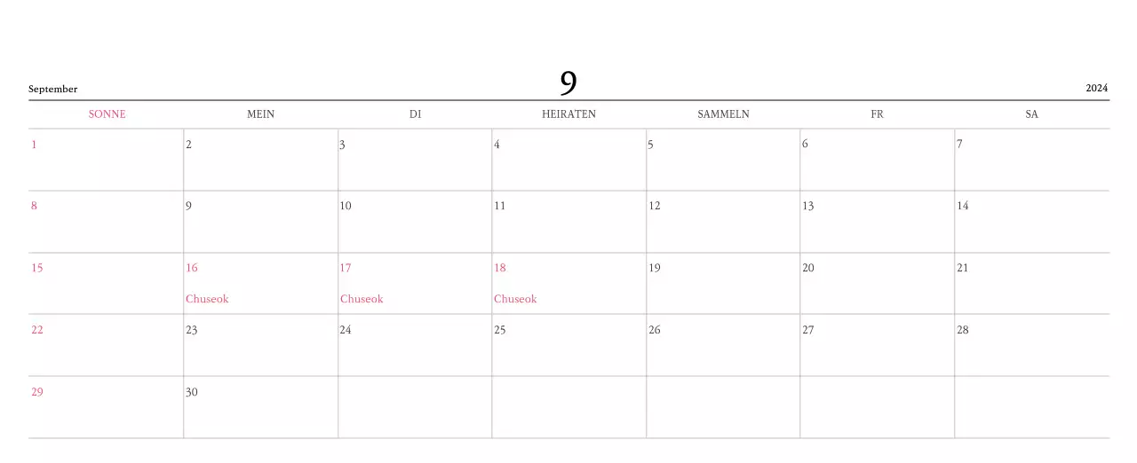 Warme FarbenKirchen mit niedlichen Illustrationen