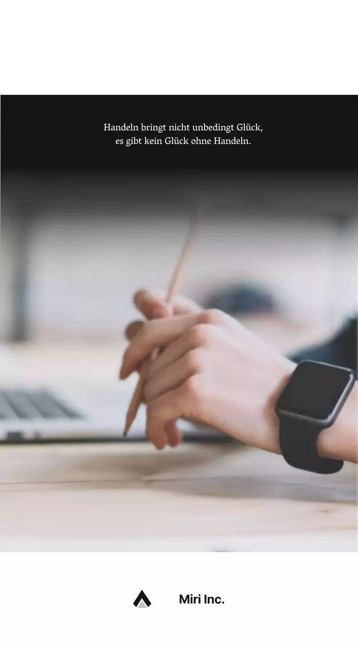 Ein einfacher Unternehmenskalender in Grau