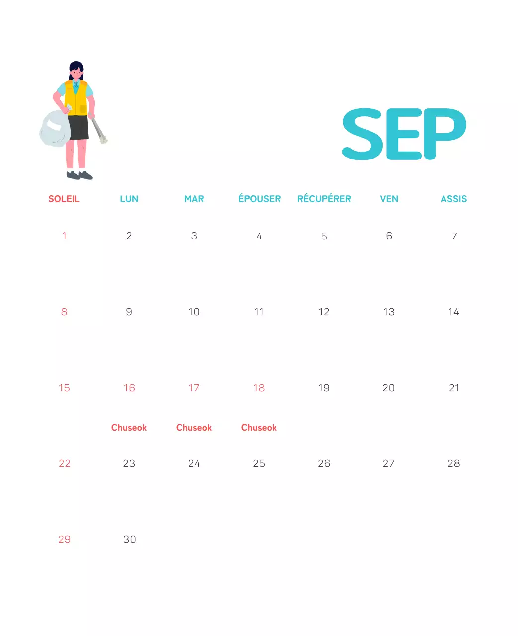 Une fondation sociale qui célèbre les fêtes de fin d'année avec des illustrations colorées de personnes et de la planète.