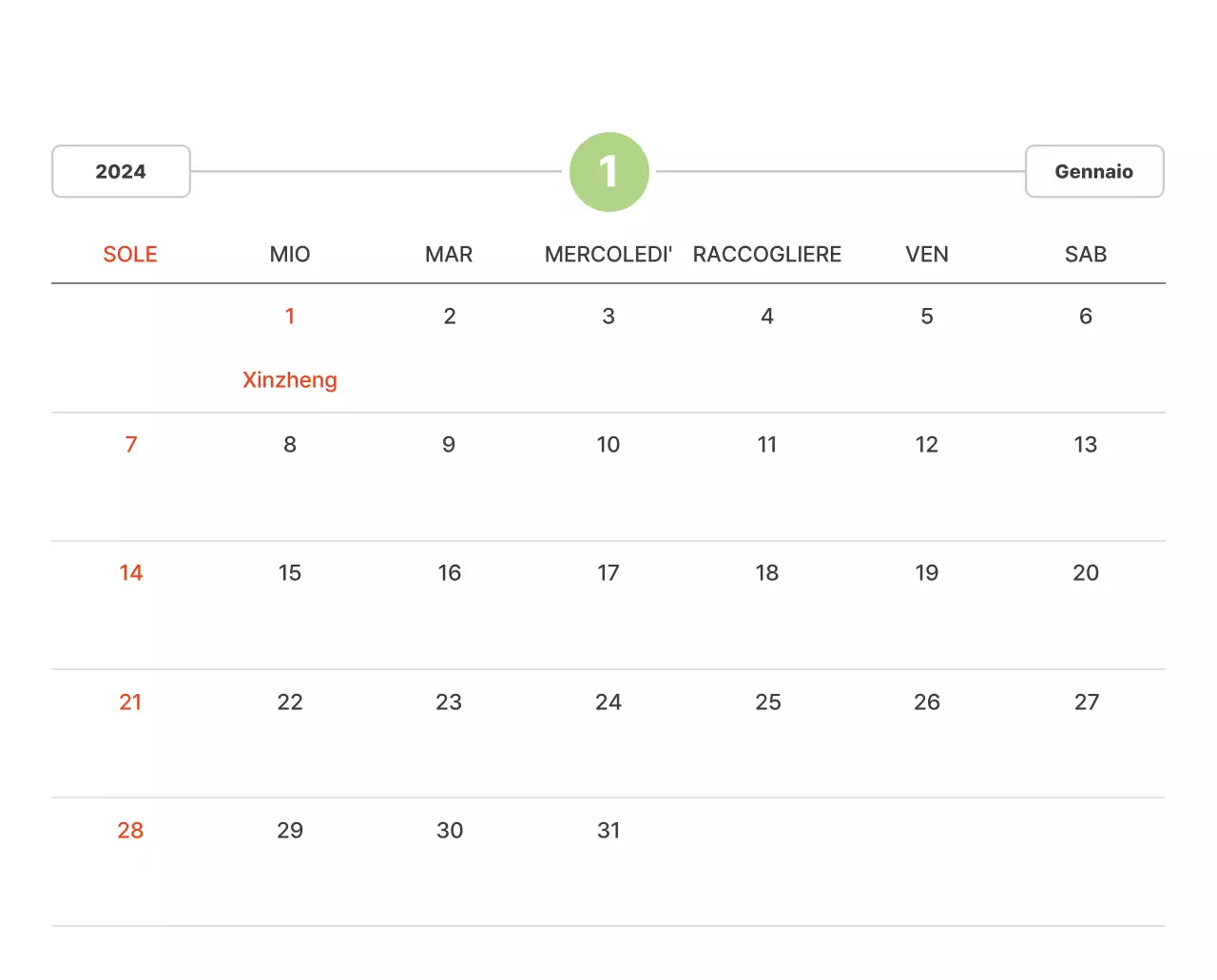 Calda fotografia di paesaggio con colori pastello