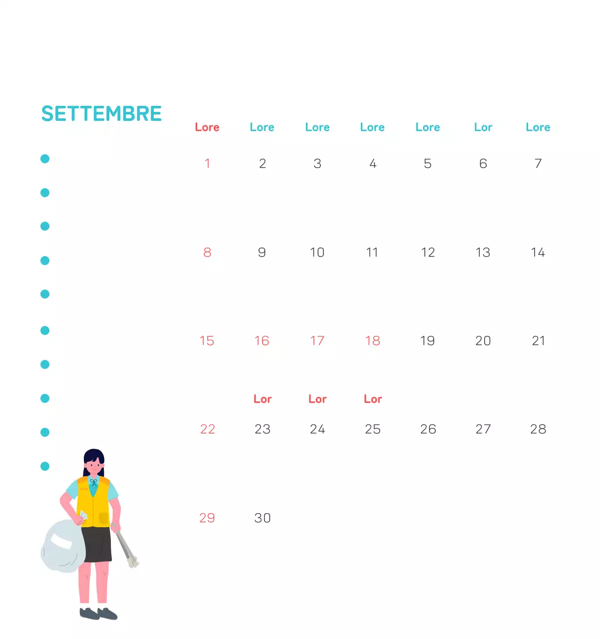 Celebrazione delle festività natalizie con illustrazioni colorate di persone e del pianeta.