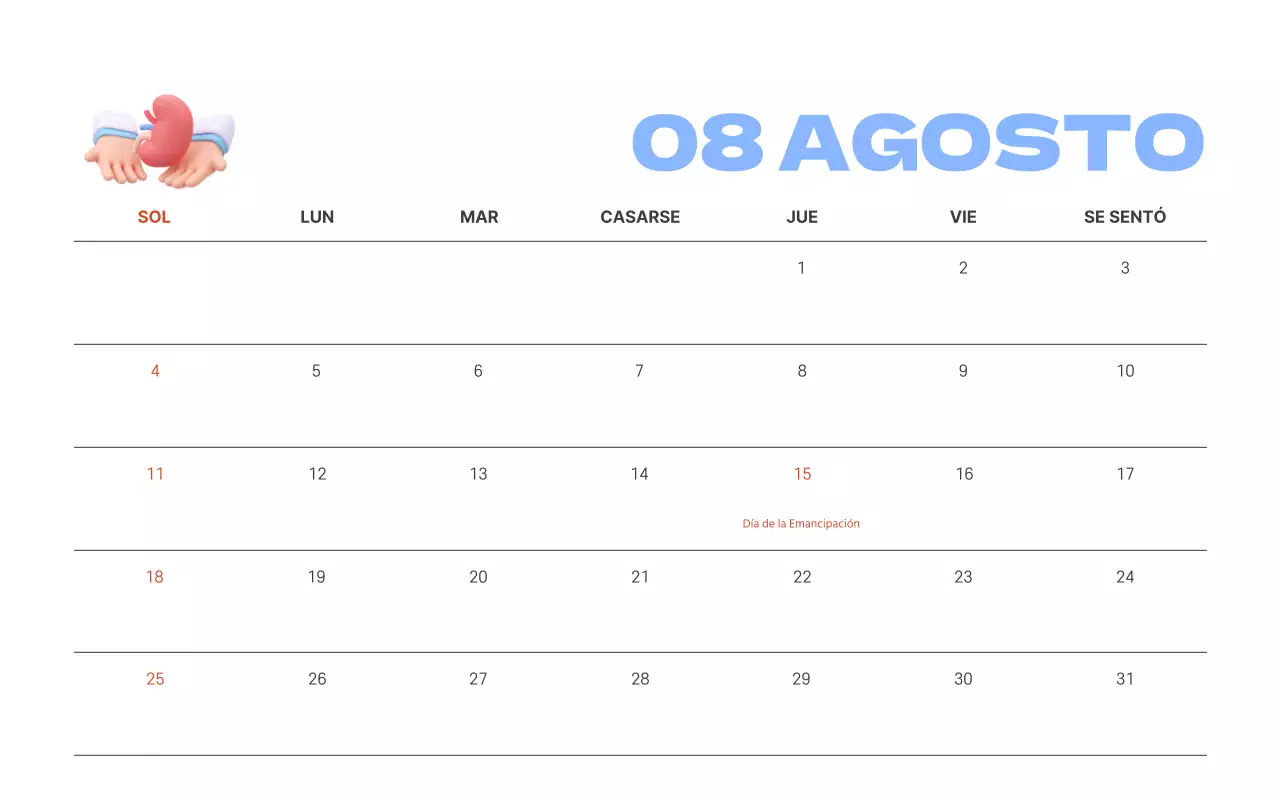 Un hospital festivo con ilustraciones de temática sanitaria y familiar y acentos de color