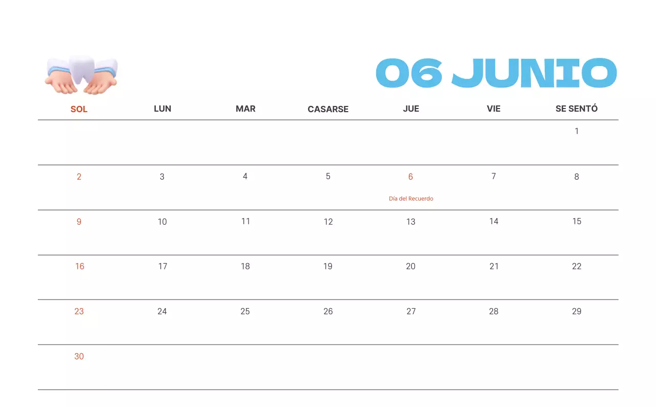 Un hospital festivo con ilustraciones de temática sanitaria y familiar y acentos de color