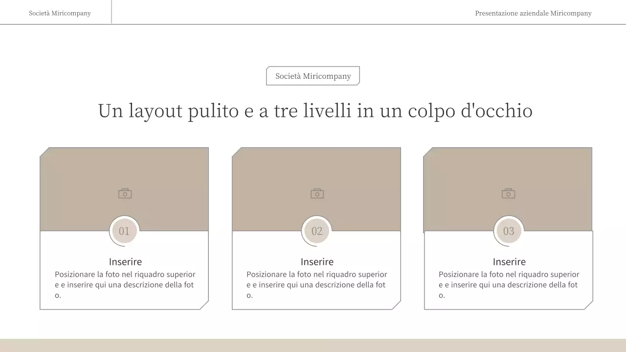 Una relazione d'affari semplice ed emozionale in bianco e marrone
