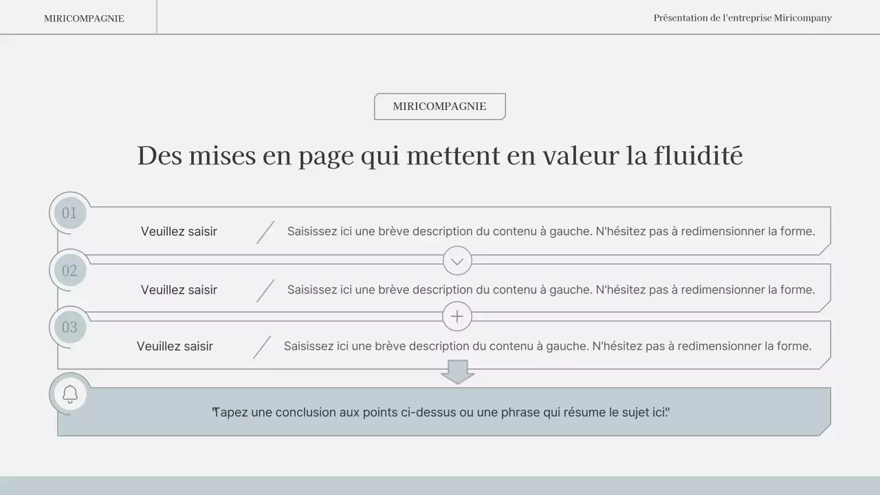 Un rapport d'activité simple et émotionnel en bleu clair et blanc