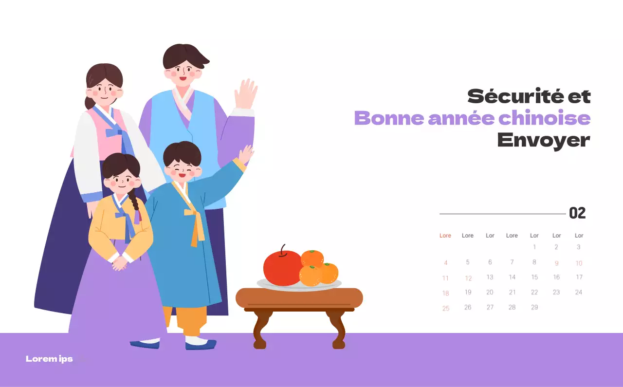 Un hôpital festif avec des illustrations sur le thème de la santé et de la famille et des accents colorés.