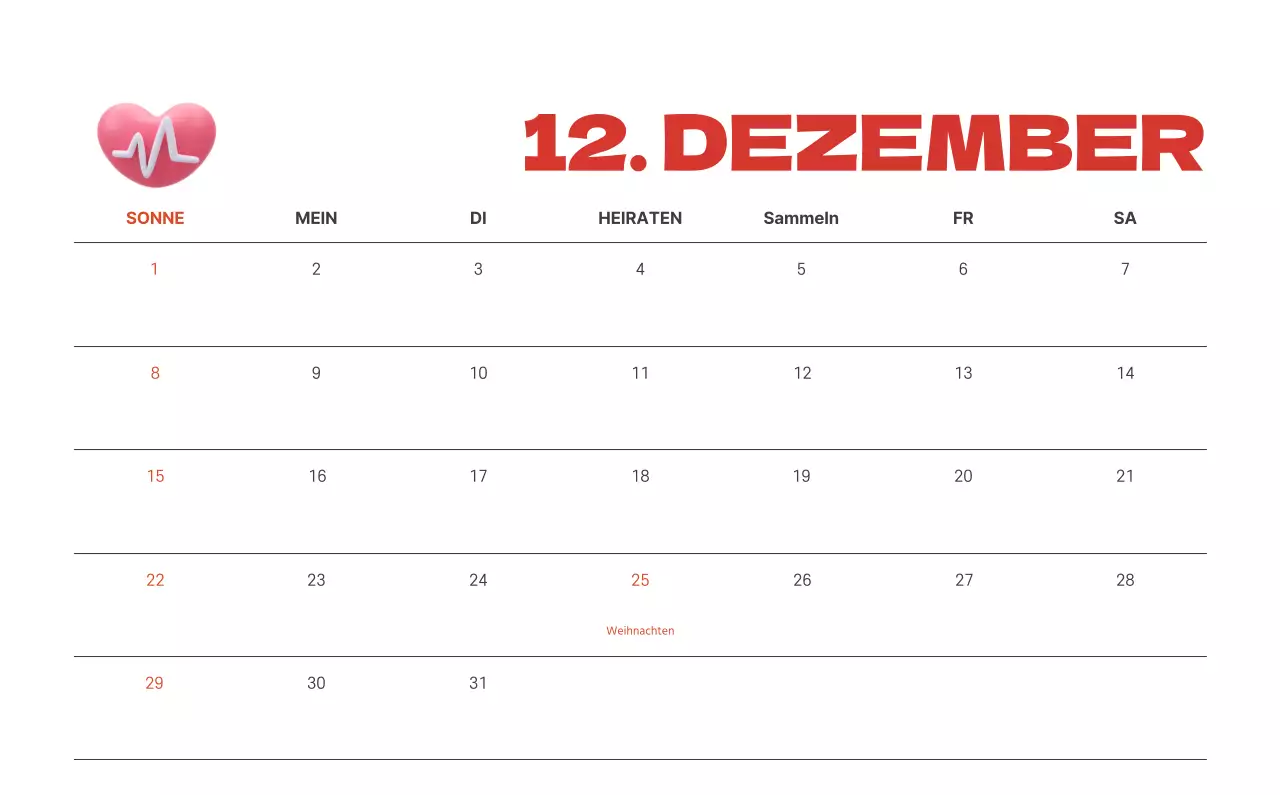 Ein festliches Krankenhaus mit Illustrationen zum Thema Gesundheit und Familie und farbenfrohen Akzenten