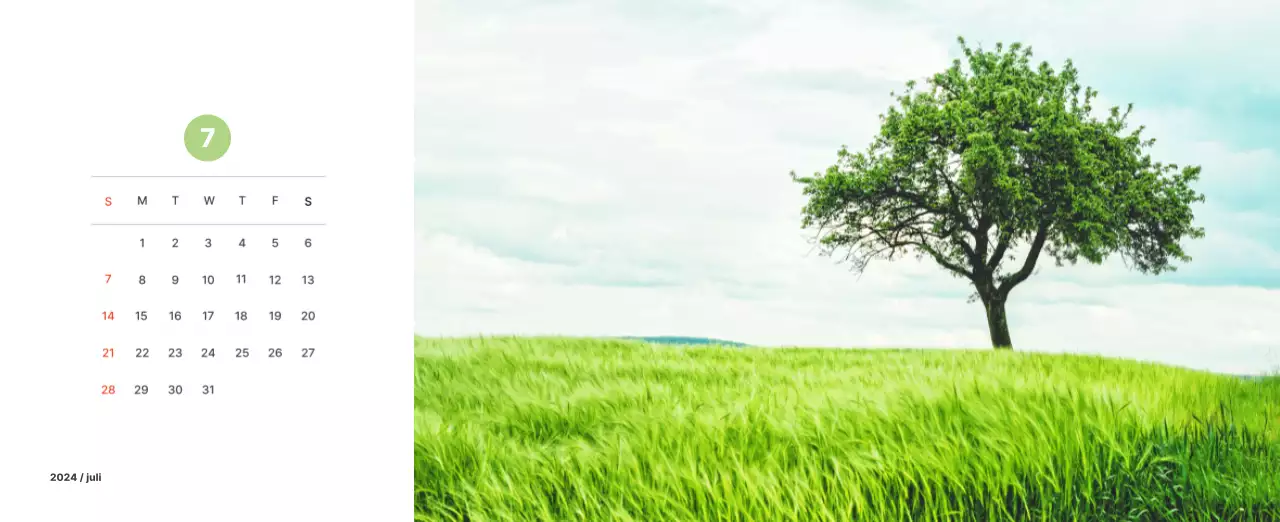 Warme landschapsfotografie in pastelkleuren