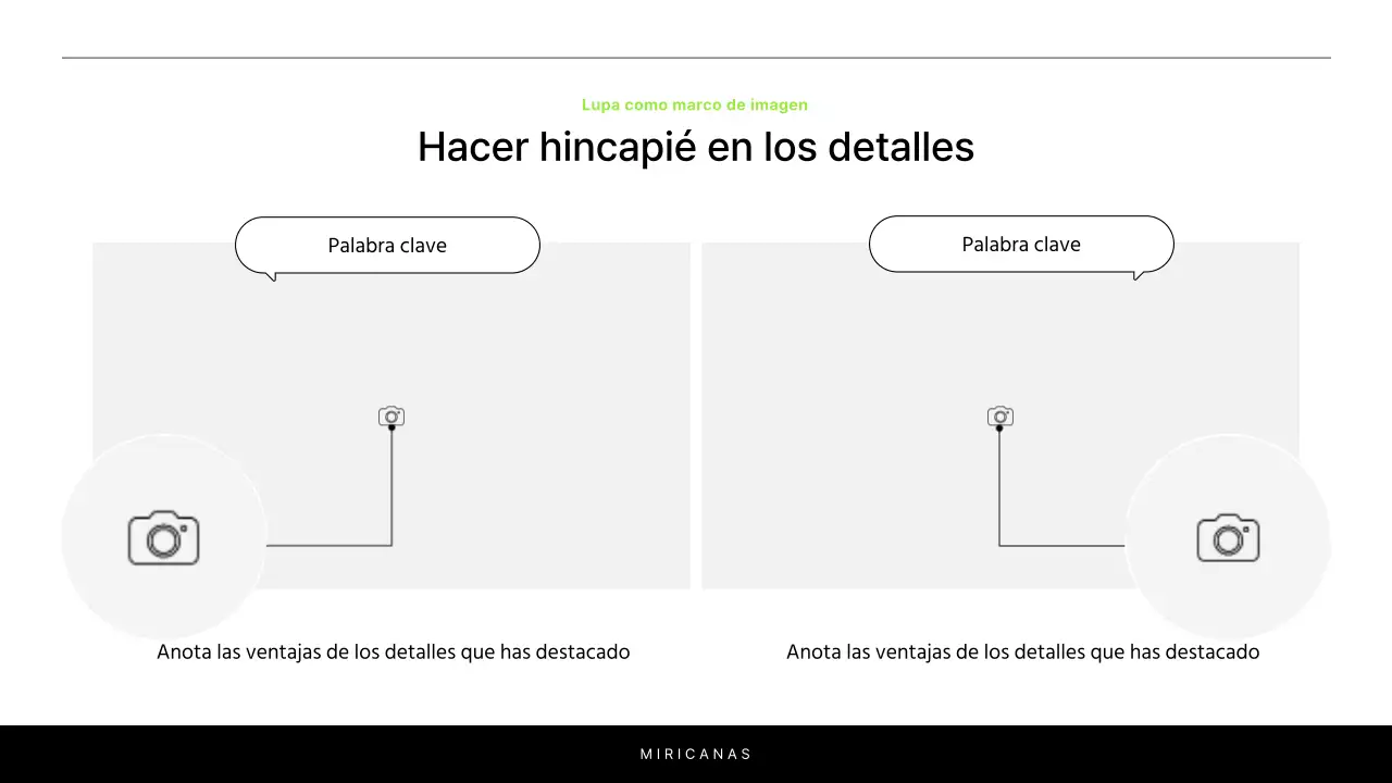 Un sencillo informe en blanco y chartreuse para presentar un proyecto