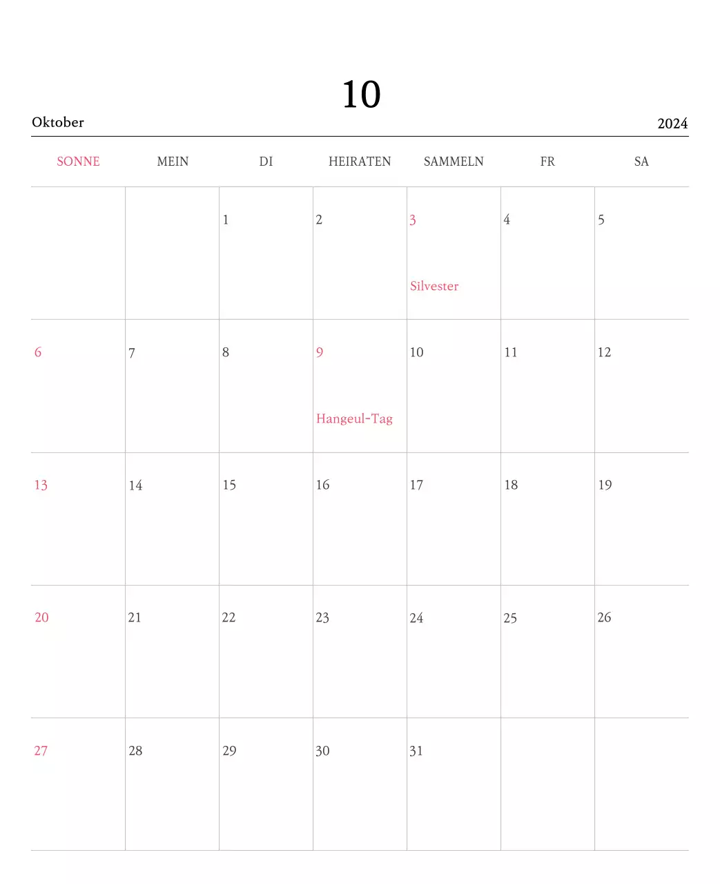 Warme FarbenKirchen mit niedlichen Illustrationen