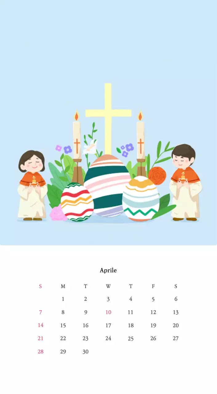 Chiese con simpatiche illustrazioni dai colori caldi