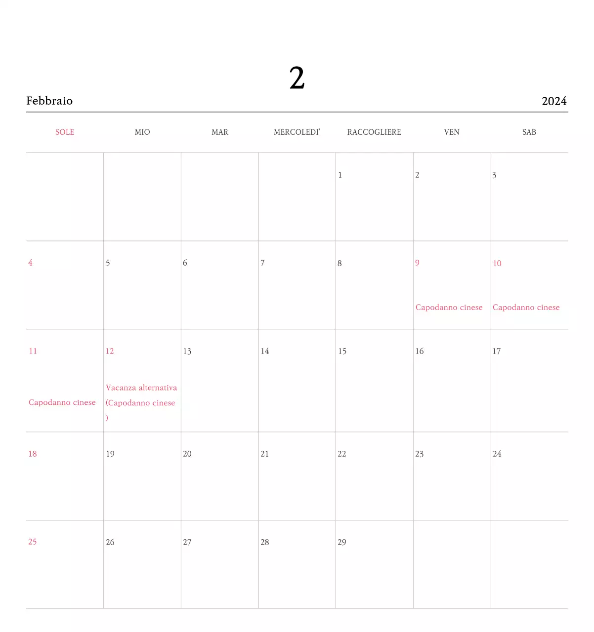 Chiese con simpatiche illustrazioni dai colori caldi