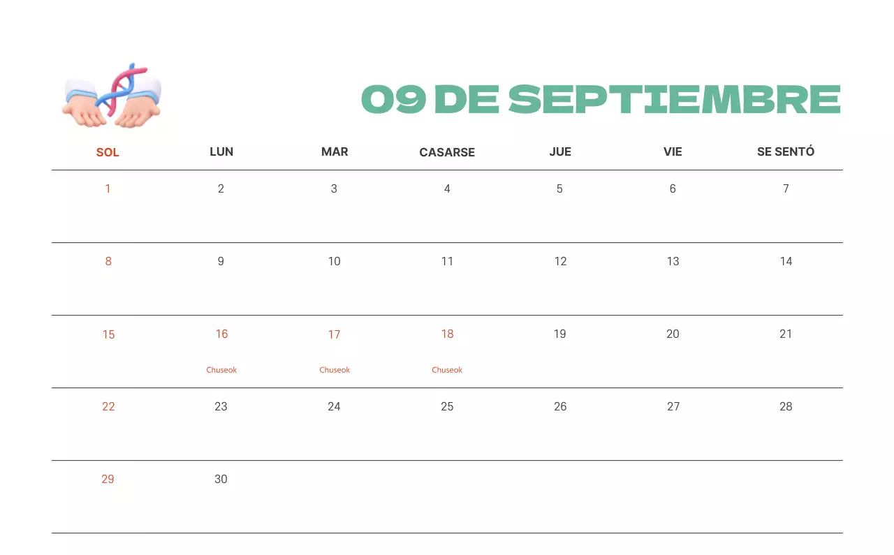 Un hospital festivo con ilustraciones de temática sanitaria y familiar y acentos de color