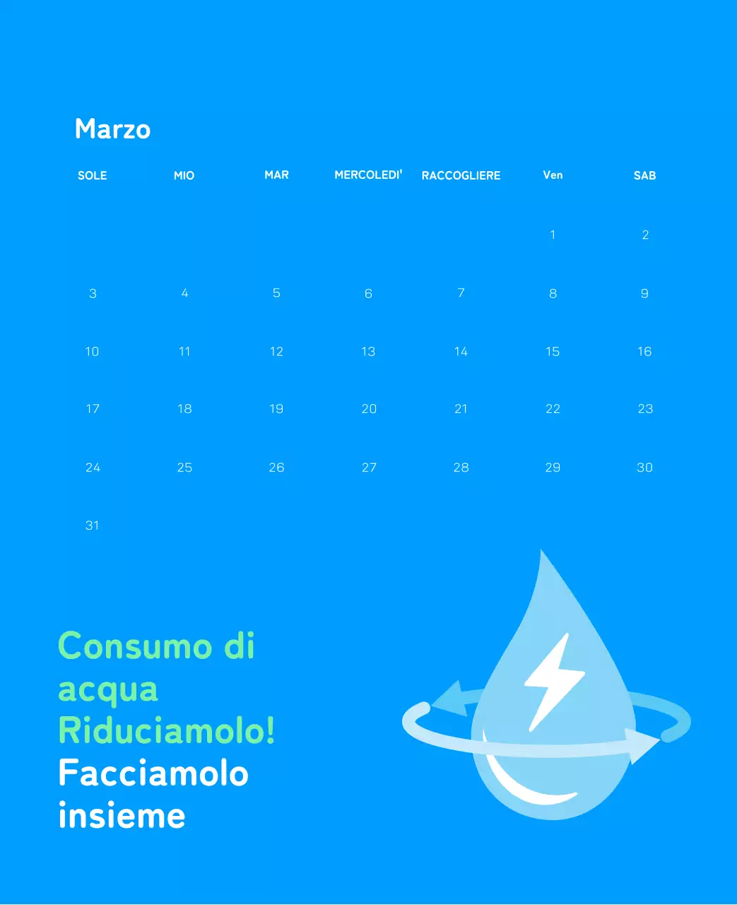 Una fondazione sociale che celebra le festività natalizie con illustrazioni colorate di persone e del pianeta.