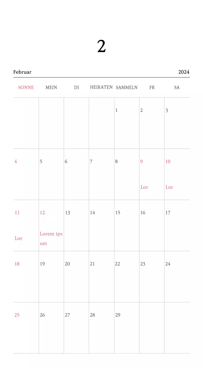 Kirchen mit niedlichen Illustrationen in warmen Farben