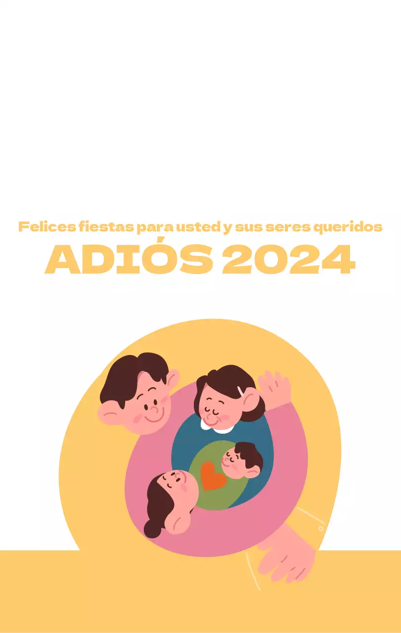 Un hospital festivo con ilustraciones de temática sanitaria y familiar y acentos de color