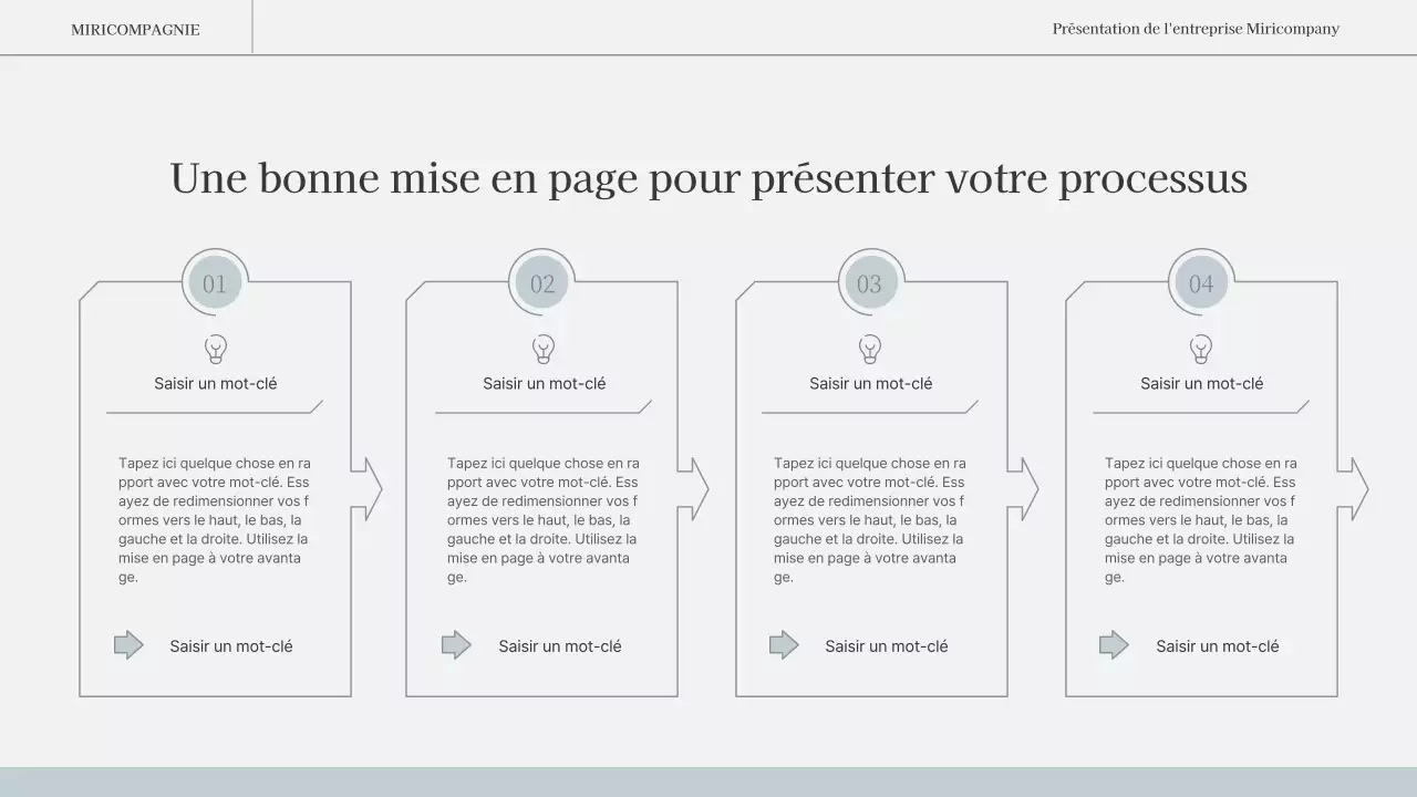 Un rapport d'activité simple et émotionnel en bleu clair et blanc